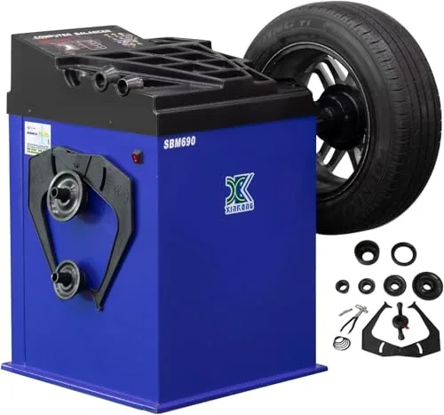 SBM-690 Wheel Balancer With Full Accessory Kit